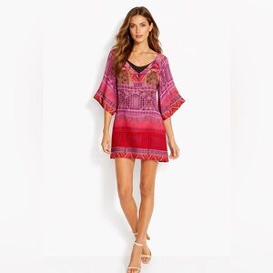 Diane Von Furstenberg  Bohemian Tunic Dress Size 12